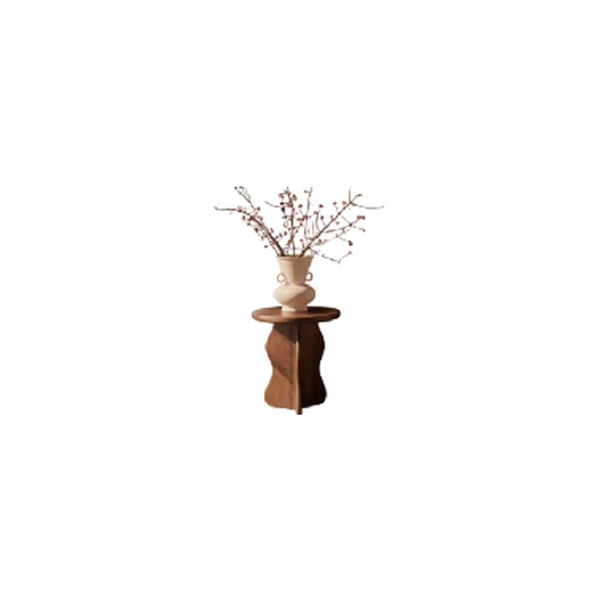 Sculpt Wave Side Table · made to order